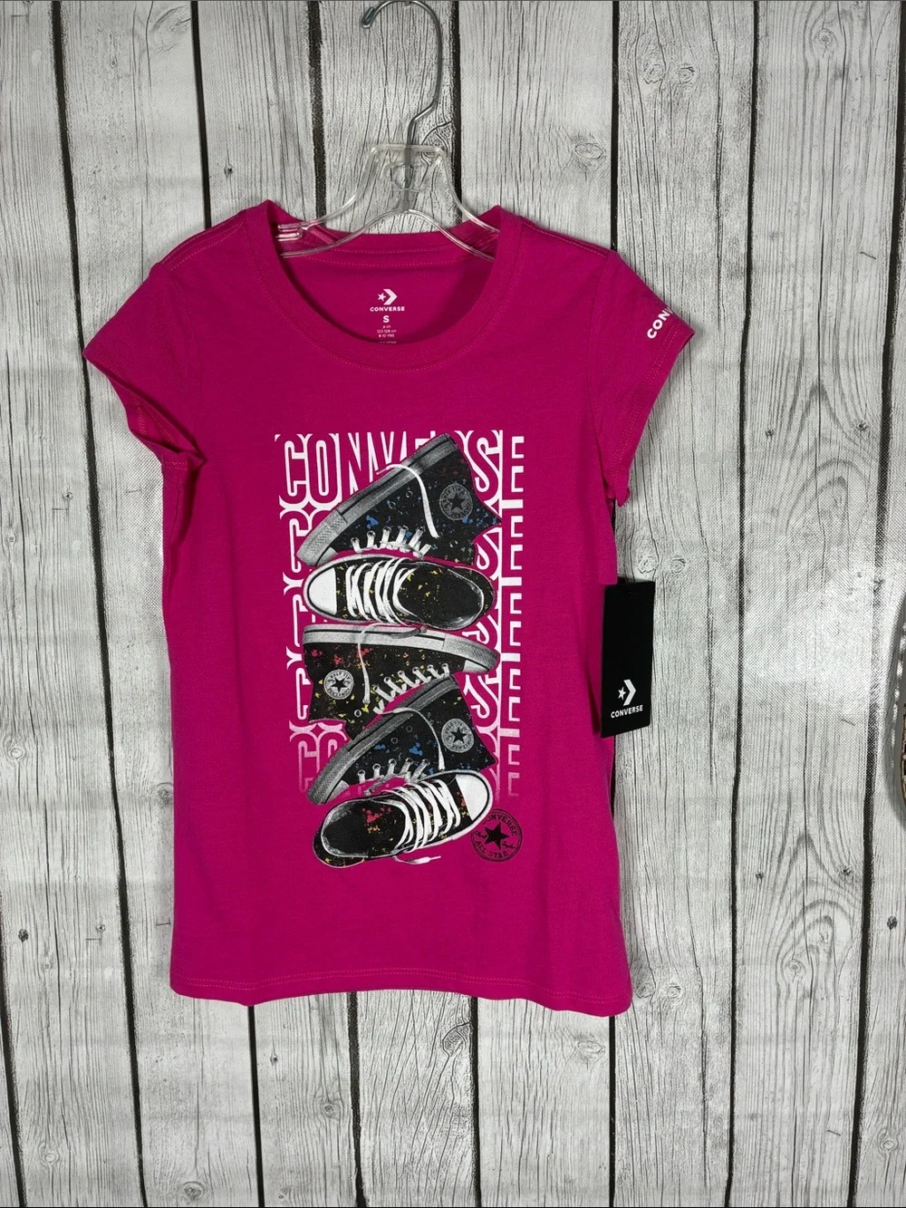 Converse| Sneakers Graphic T-shirt Size Small